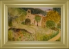 Provence. Aquarelle sous verre 30x23 